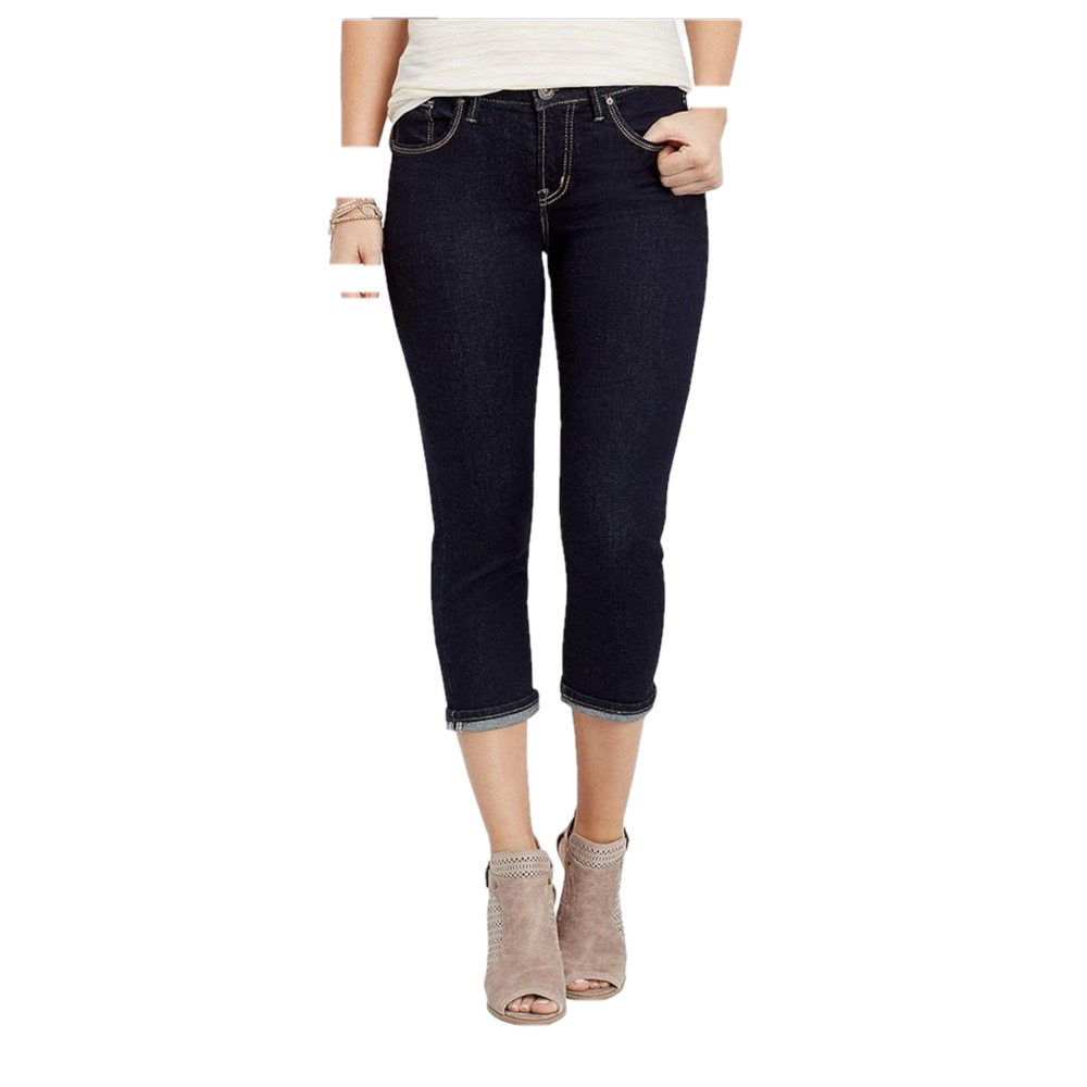 Silver capris size 27 BNWOT